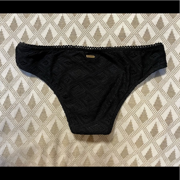 Roxy black Lace Swim Bottoms - Picture 2 of 5